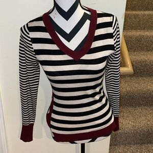 Womens Pink Rose Sweater